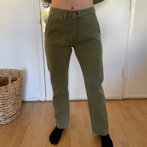 Green Levi Pants